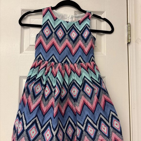 The Children's Place Other - The Children’s Place Dress Sleeveless Full Shirt. Lined. Size 5. Casual Summer
